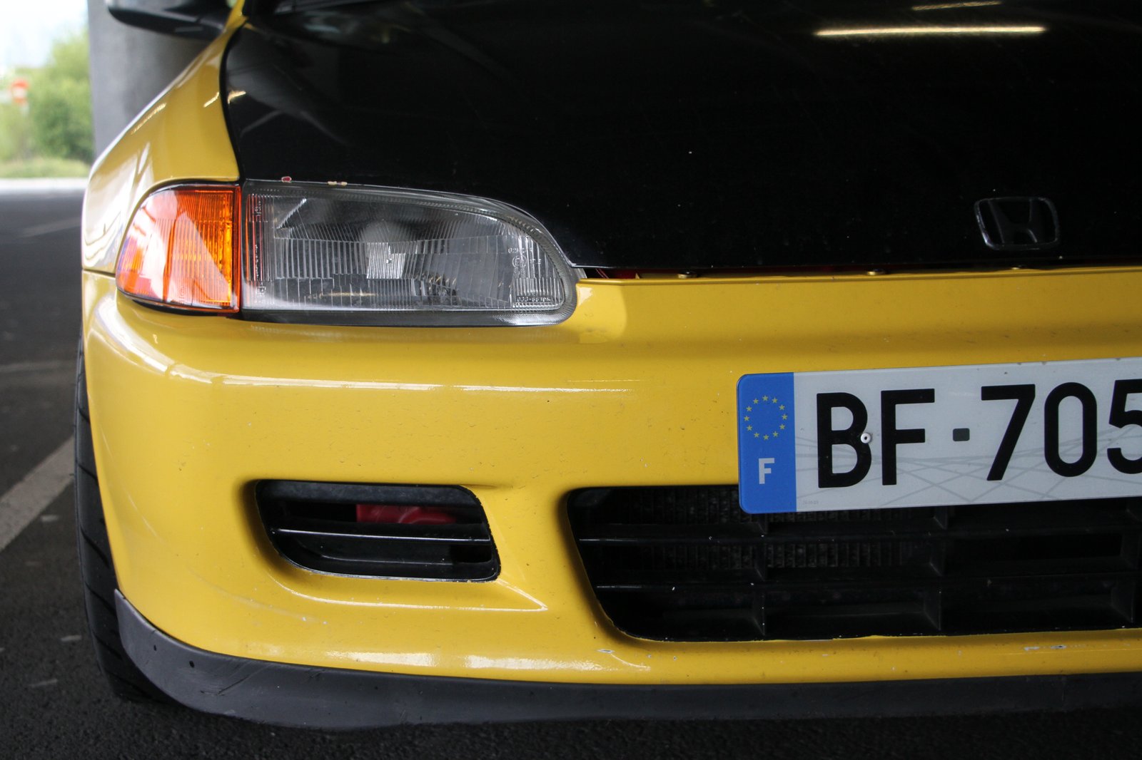 Honda Civic EG front detail